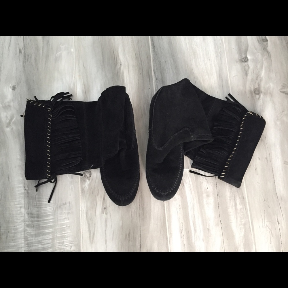 First mid calf western boot